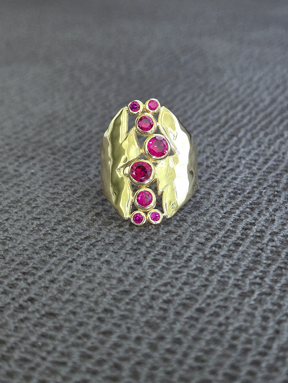 Shivam Lab🧪 Created Ruby Statement Ring💍 - NWT